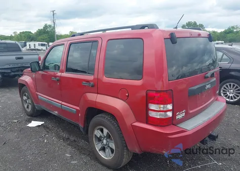 2008 Jeep Liberty Sport из США, поврежденный, VIN 1J8GN28K08W164044